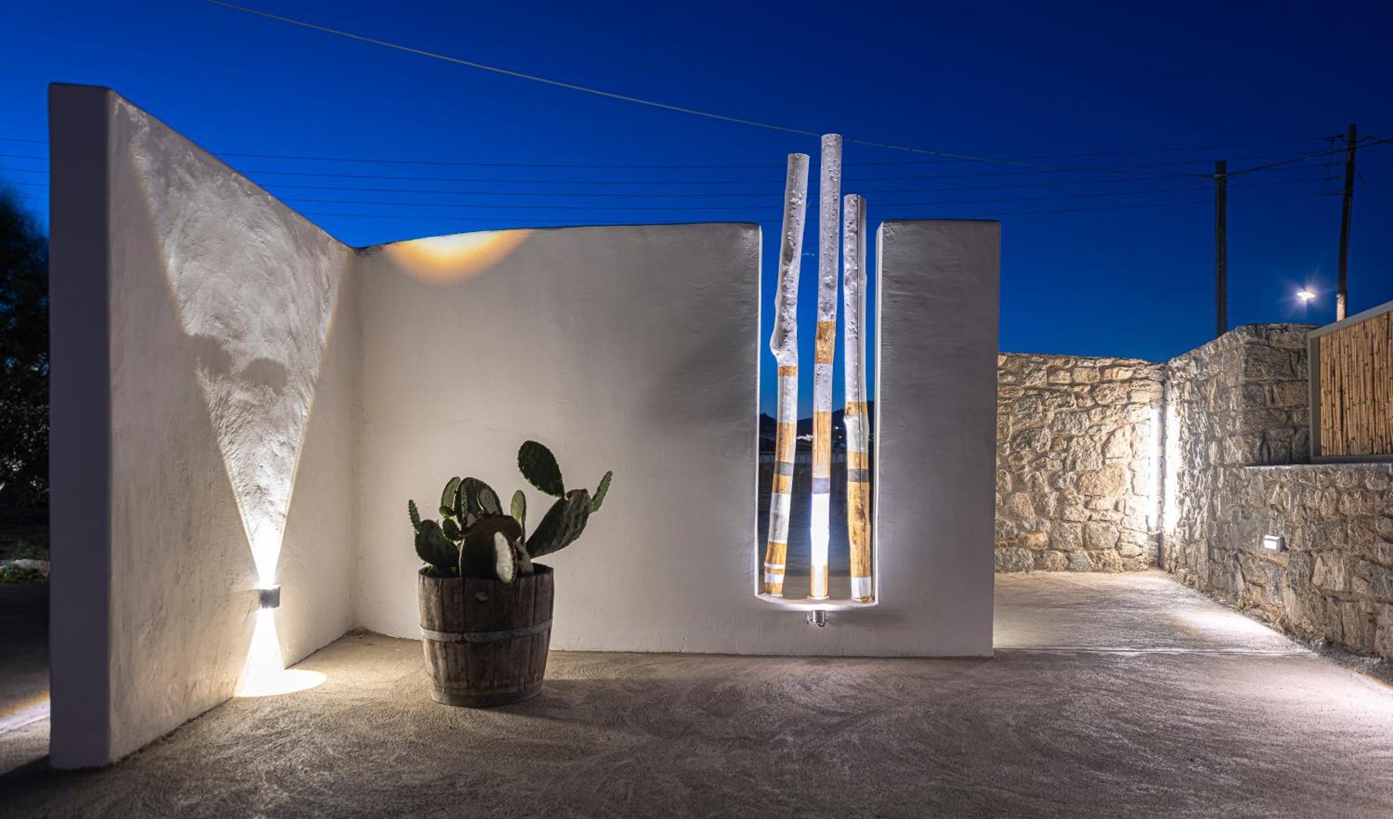 White And Grey Apartment Mykonos Town Ngoại thất bức ảnh