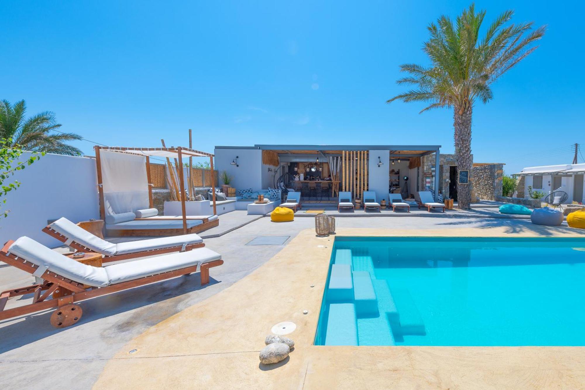 White And Grey Apartment Mykonos Town Ngoại thất bức ảnh