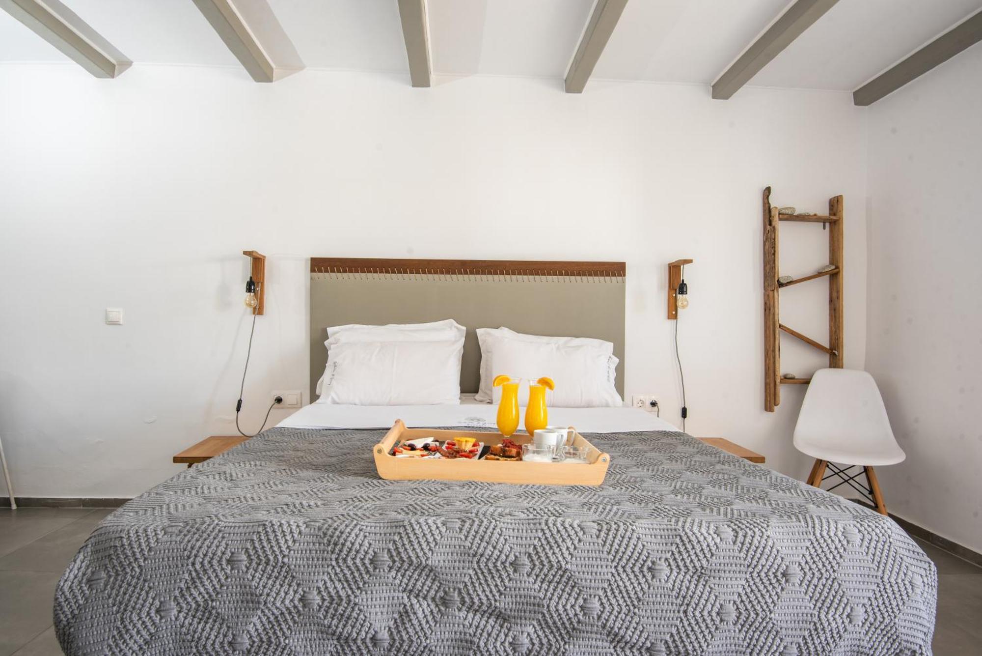 White And Grey Apartment Mykonos Town Ngoại thất bức ảnh