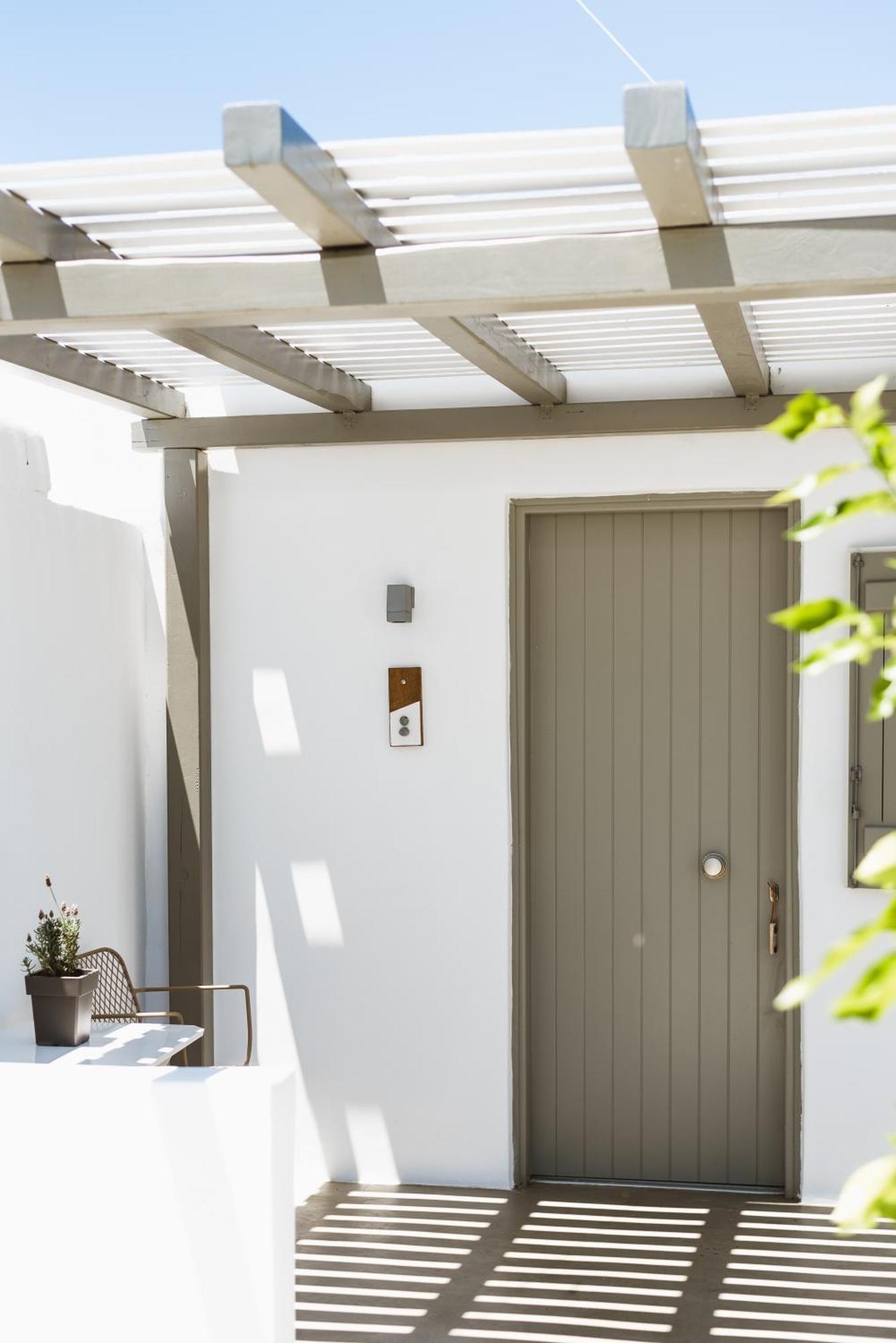 White And Grey Apartment Mykonos Town Ngoại thất bức ảnh