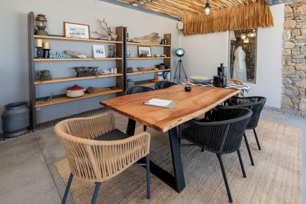 White And Grey Apartment Mykonos Town Ngoại thất bức ảnh